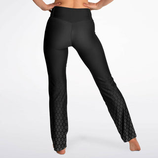 Flare Leggings - Obsidian Black - Synergetic Heroes