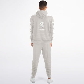 Mens Ziphoodie & Jogger - Jade White - Synergetic Heroes