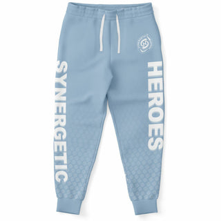 Mens Lettered Jogger - Angel Blue - Synergetic Heroes