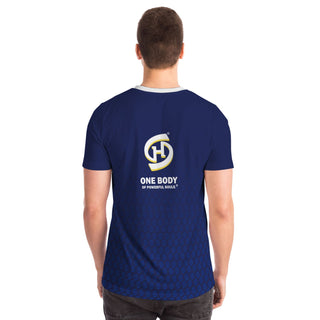 Mens T-Shirt - Midnight Blue - Synergetic Heroes