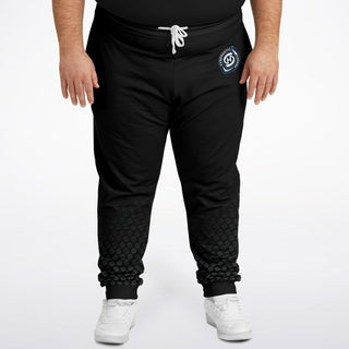 Mens Plus-size Jogger - Obsidian Black - Synergetic Heroes