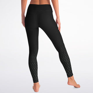 Yoga Leggings - Obsidian Black - Synergetic Heroes