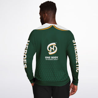 Mens Athletic Sweatshirt - Emerald Green