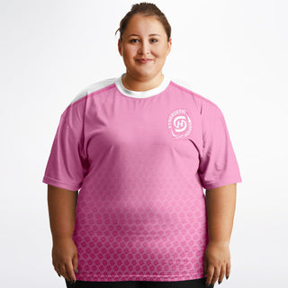 Womens Plus-size T-Shirt - Soft Rose - Synergetic Heroes