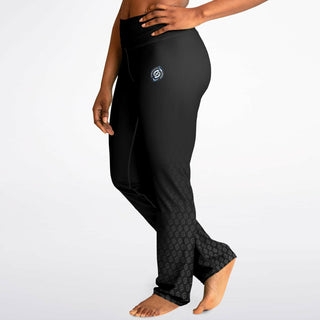 Flare Leggings - Obsidian Black - Synergetic Heroes