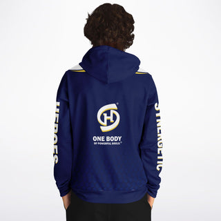 Mens Hoodie - Midnight Blue - Synergetic Heroes