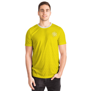 Mens T-Shirt - Yellow Sun - Synergetic Heroes