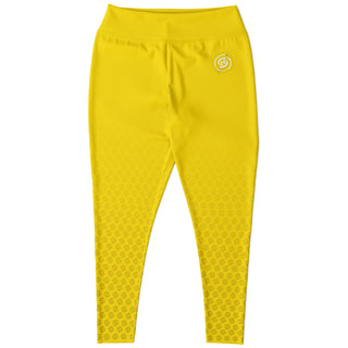 Plus Size Legging - Yellow Sun - Synergetic Heroes