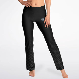 Flare Leggings - Obsidian Black - Synergetic Heroes