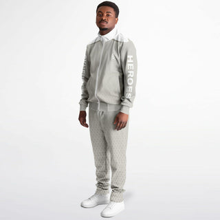 Mens Tracksuit - Jade White - Synergetic Heroes