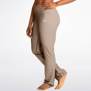 Flare Leggings - Taupe Stone - Synergetic Heroes