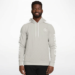 Mens Hoodie - Jade White - Synergetic Heroes