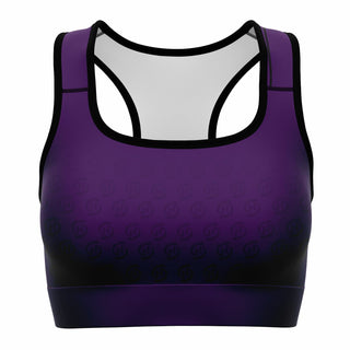 Sports Bra - Purple Shield