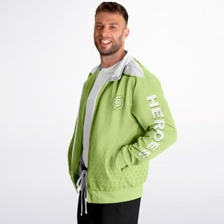 Mens Track Jacket - Harmony Green - Synergetic Heroes