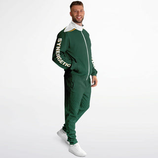 Mens Tracksuit - Emerald Green - Synergetic Heroes