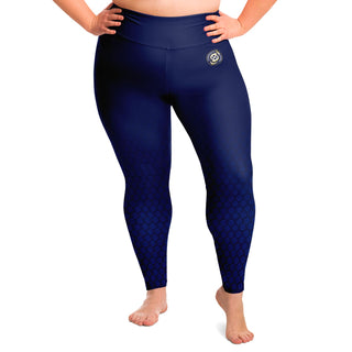 Plus Size Legging - Midnight Blue - Synergetic Heroes