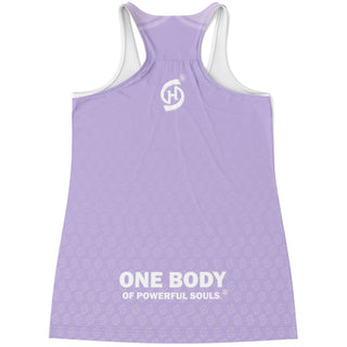 Flowy Racerback Tank Top - Lavender Mist - Synergetic Heroes