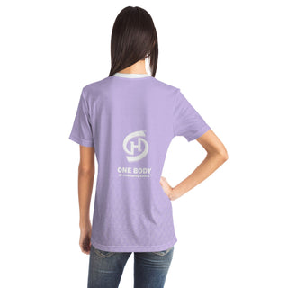 Womens T-Shirt - Lavender Mist - Synergetic Heroes