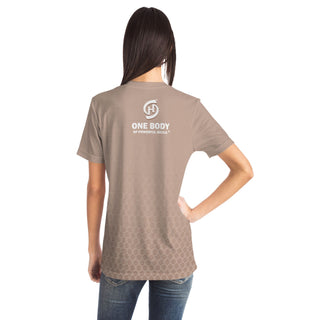 Womens T-Shirt - Taupe Stone