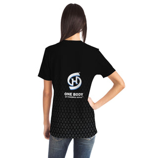 Womens T-Shirt - Obsidian Black