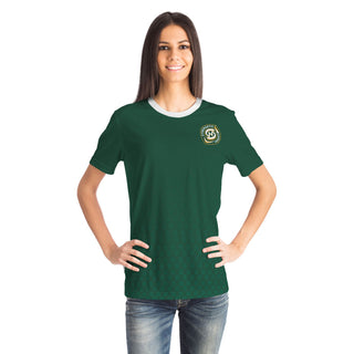 Womens T-Shirt - Emerald Green - Synergetic Heroes