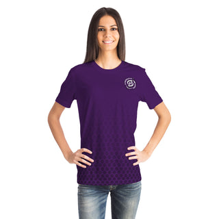 Womens T-shirt - Purple Shield