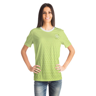 Womens T-shirt - Harmony Green - Synergetic Heroes