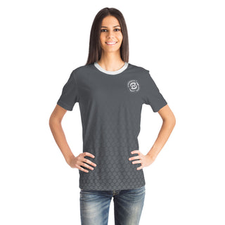 Womens T-Shirt - Shadow Gray - Synergetic Heroes