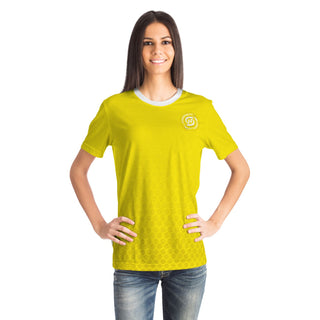 Womens T-Shirt - Yellow Sun - Synergetic Heroes