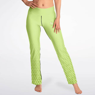 Flare Leggings - Harmony Green - Synergetic Heroes