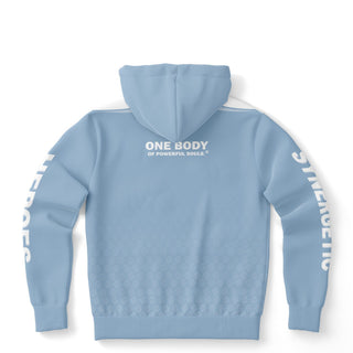 Womens Hoodie - Angel Blue