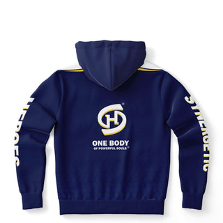 Womens Hoodie - Midnight Blue - Synergetic Heroes