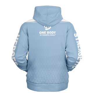 Womens Hoodie - Angel Blue