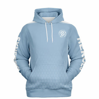 Womens Hoodie - Angel Blue