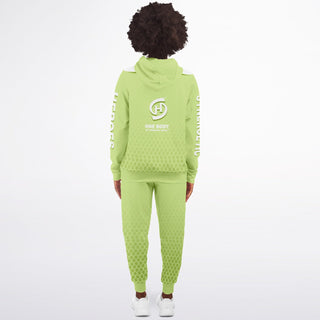 Womens Ziphoodie & Jogger - Harmony Green - Synergetic Heroes