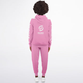 Womens Ziphoodie & Jogger - Soft Rose - Synergetic Heroes