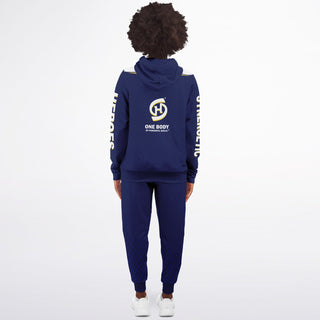 Womens Ziphoodie & Jogger - Midnight Blue - Synergetic Heroes