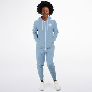 Womens Ziphoodie & Jogger - Angel Blue - Synergetic Heroes