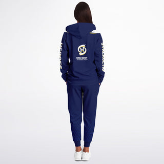 Womens Ziphoodie & Jogger - Midnight Blue - Synergetic Heroes