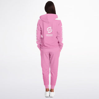 Womens Ziphoodie & Jogger - Soft Rose - Synergetic Heroes