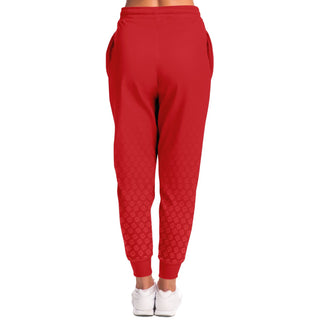 Womens Jogger - Fire Red - Synergetic Heroes