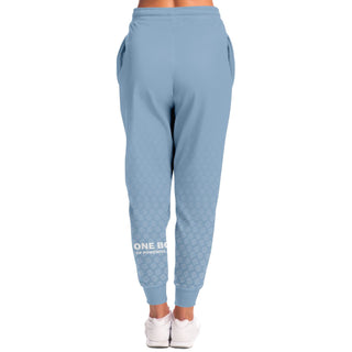 Womens Lettered Jogger - Angel Blue - Synergetic Heroes