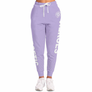 Womens Lettered Jogger - Lavender Mist - Synergetic Heroes