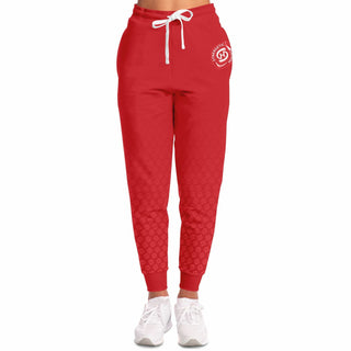 Womens Jogger - Fire Red - Synergetic Heroes