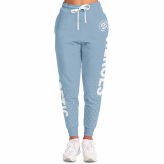 Womens Lettered Jogger - Angel Blue - Synergetic Heroes