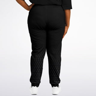 Womens Plus-size Jogger - Obsidian Black - Synergetic Heroes