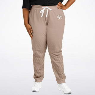 Womens Plus-size Jogger - Taupe Stone - Synergetic Heroes