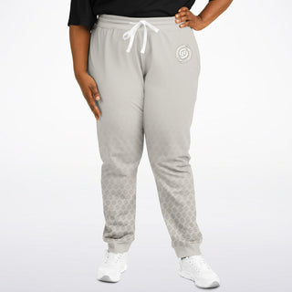 Womens Plus-size Jogger - Jade White - Synergetic Heroes