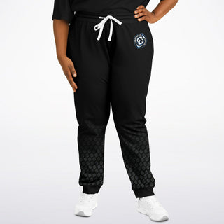 Womens Plus-size Jogger - Obsidian Black - Synergetic Heroes