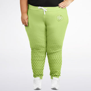 Womens Plus-size Jogger - Harmony Green - Synergetic Heroes